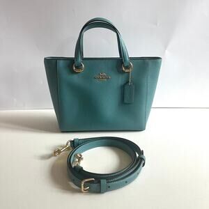 COACH NWOT Small Alice Satchel - SOLD OUT IN STORES, Marine Blue, RARE